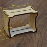 Wooden Beekeeping Cell Frames for Bee Nest Harvest - SIZE 1 - 83mm x 63mm x 45mm - 10 cells fit in 1 frame