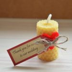 Wedding Beeswax Candles Ver.6