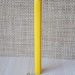 2 Hexagon Poured Candles 22cm x 1,7cm